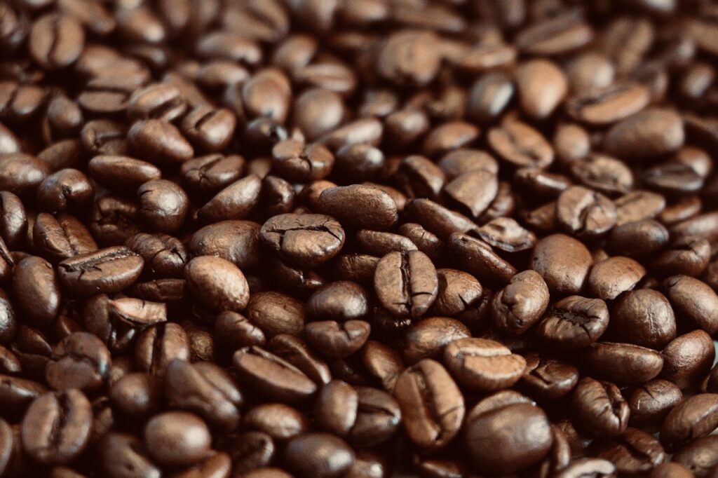 coffee beans, coffee, caffeine